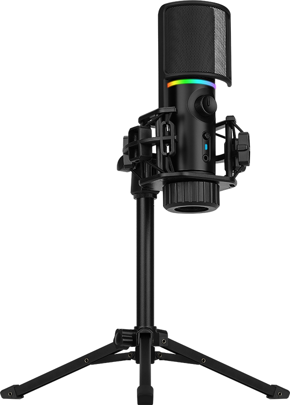 Streamplify   Mic   Rgb   Tripod   Mikrofon   Sort   Geekd   Dk