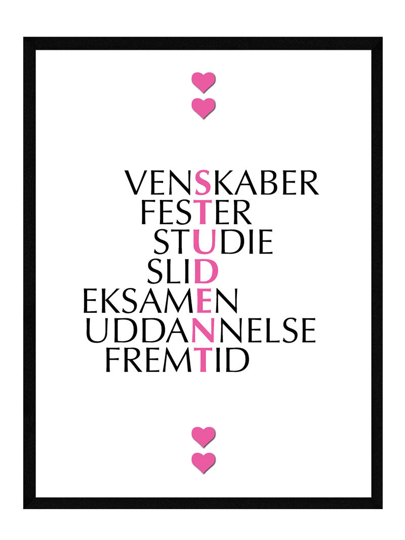 Studenter   Citat   Plakat