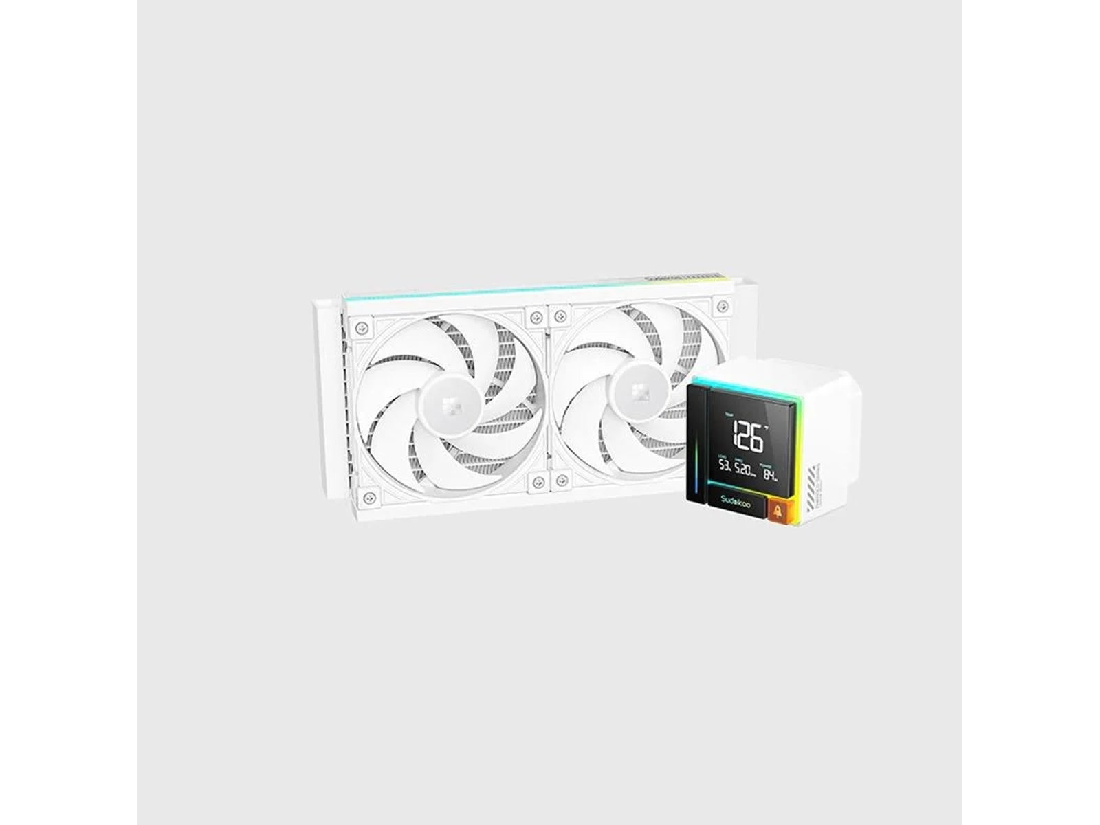 Sudokoo   Energlo   240   White   Cpu   Køler   Geekd   Dk
