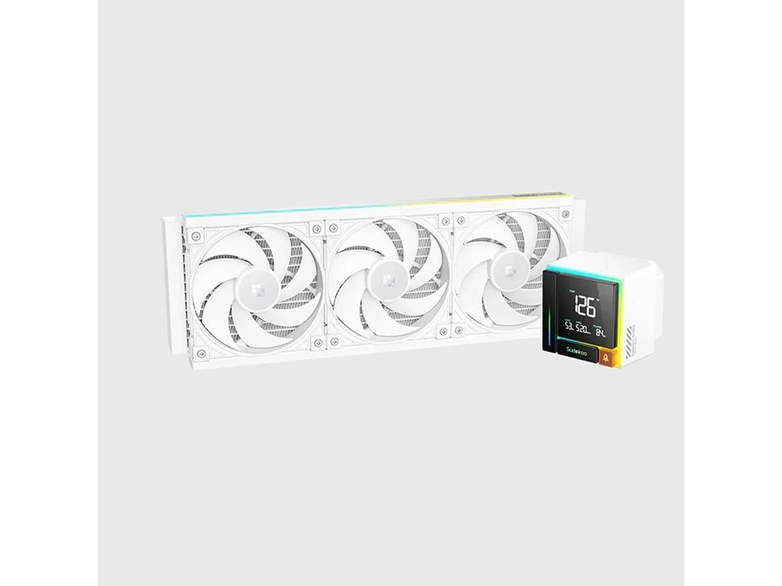 Sudokoo   Energlo   360   White   Cpu   Køler   Geekd   Dk