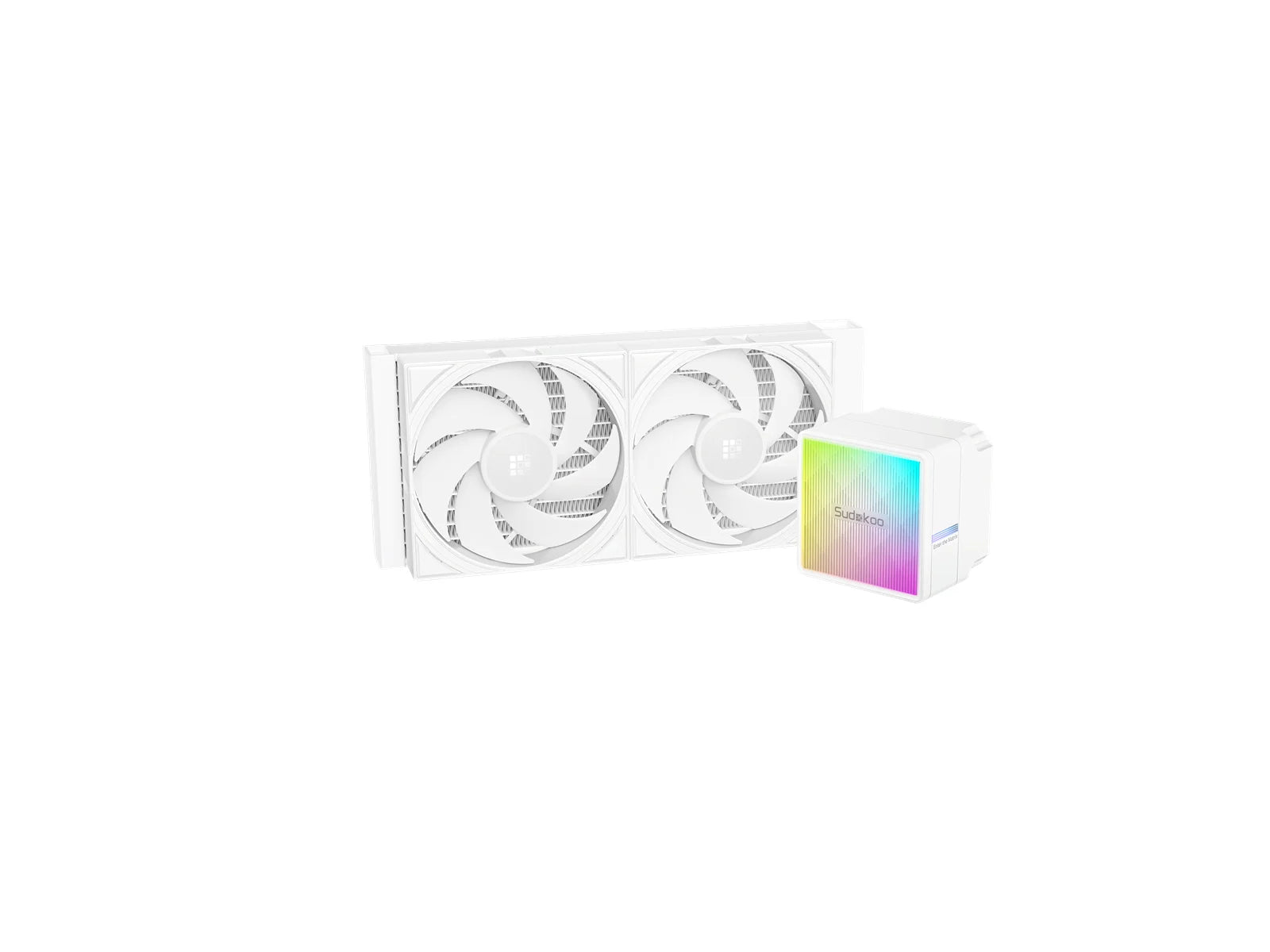 Sudokoo   Nexaura   240   White   Cpu   Køler   Geekd   Dk