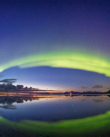 Sunset   Aurora   Af   Frank   Olsen