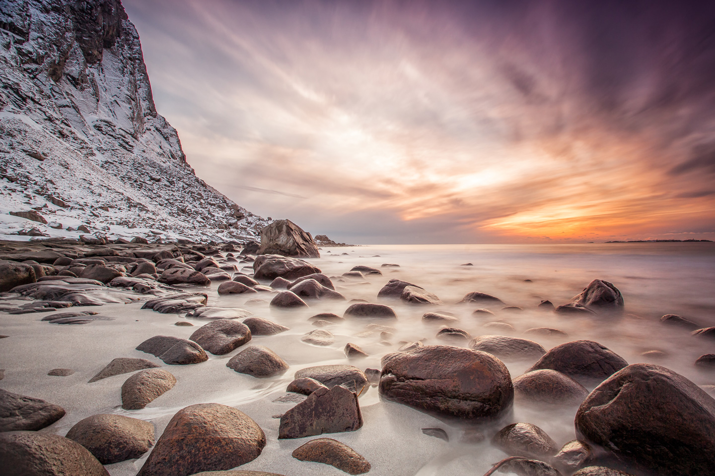 Sunset   Rocks   Af   Mikkel   Beiter