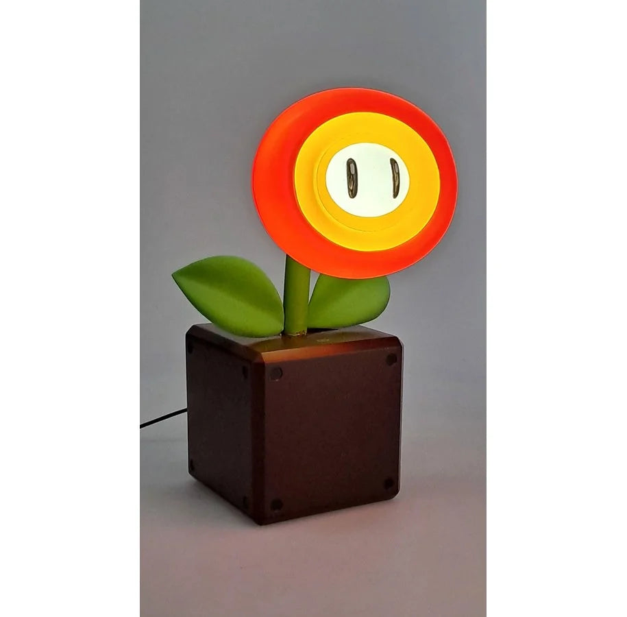 Super Mario Ildblomst Lampe Geekd Dk