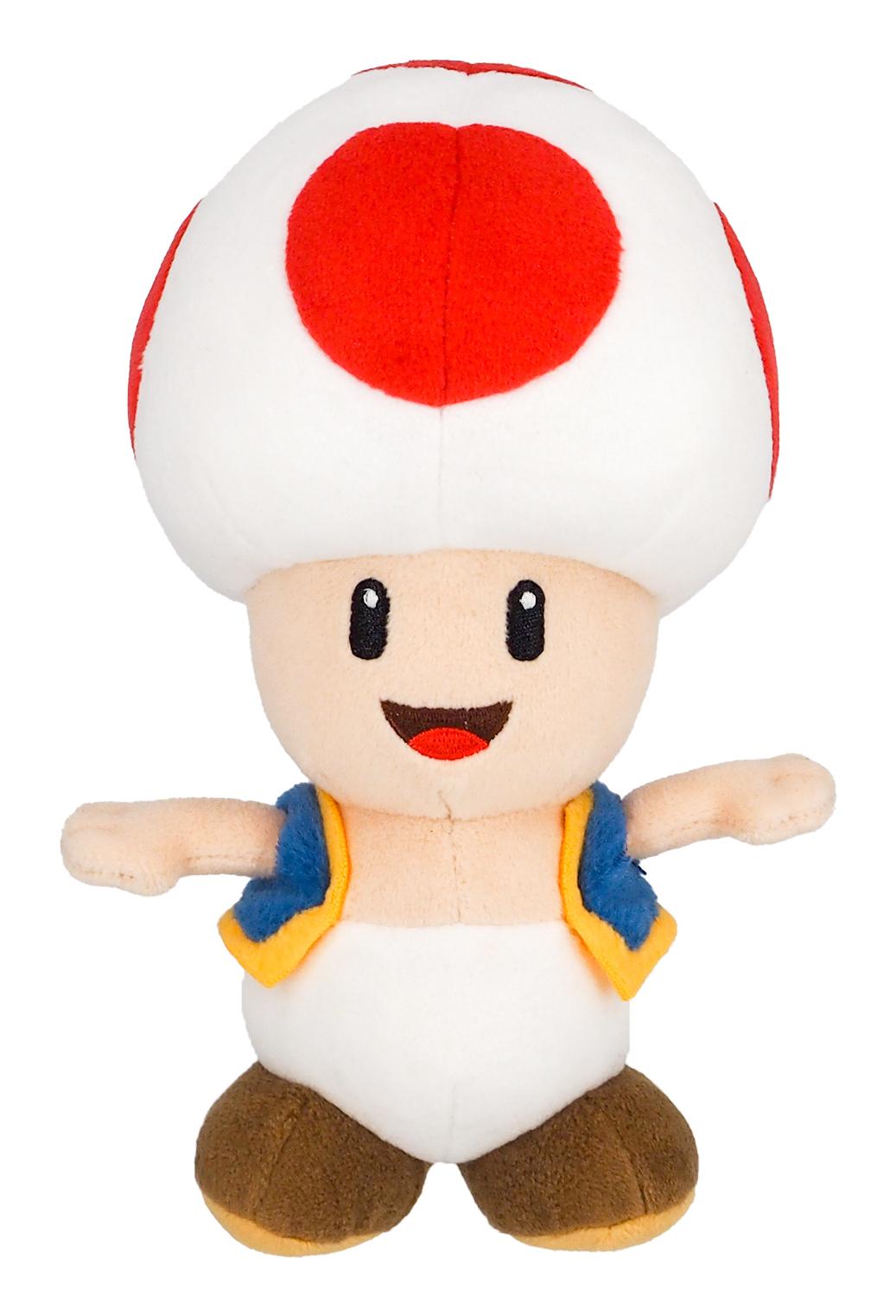 Super   Mario   Toad    Rød      Samlerfigur     Plush   Geekd   Dk