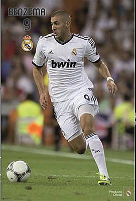 Super   Tilbud   Poster   Plakat    50b   Benzema   61x91       Cm