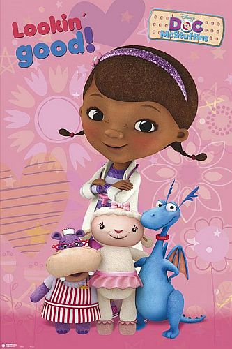 Super Tilbud Poster Plakat 28 Doc Mcstuffins 61x91 Cm