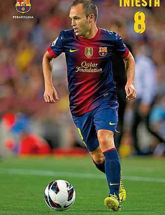 Super   Tilbud   Poster   Plakat   Iniesta   61x91       Cm