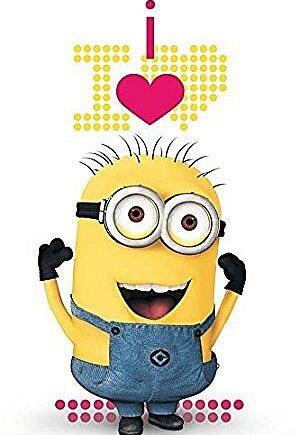 Super   Tilbud   Poster   Plakat    57   Minions   Heart   61x91       Cm