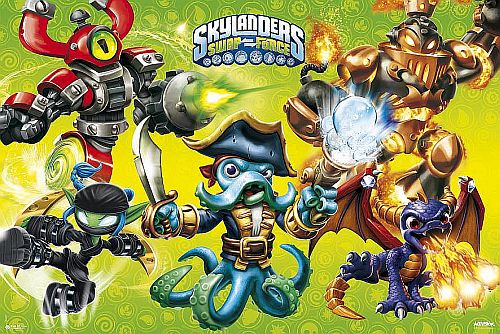 Super Tilbud Poster Plakat 14 Skylanders Swap Forces 61x91 Cm