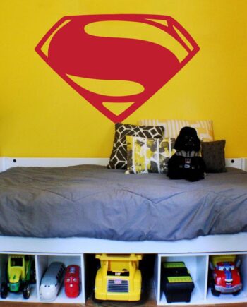 Superman   Logo   Wallsticker