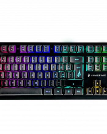 Surefire   Kingpin   X2   Metal   Gaming   Rgb   Tastatur   Qwerty   Nordic   Geekd   Dk