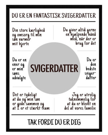 Svigerdatter   Plakat