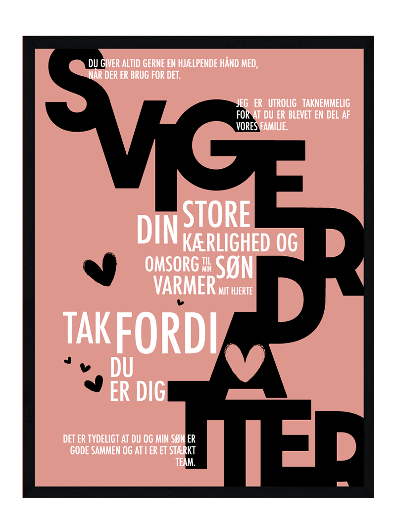 Svigerdatter   Plakat   Personlig   Plakat