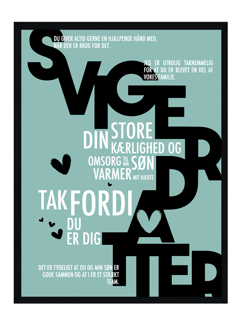 Svigerdatter   Plakat   Personlig   Plakat
