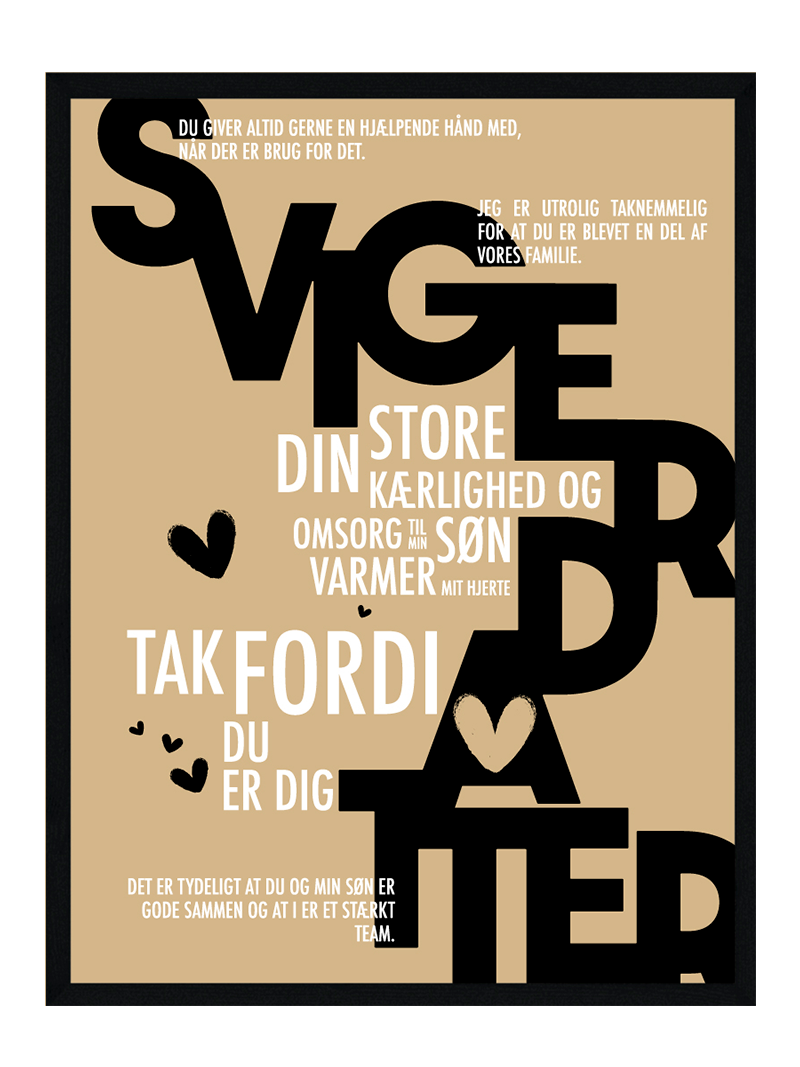 Svigerdatter   Plakat   Personlig   Plakat