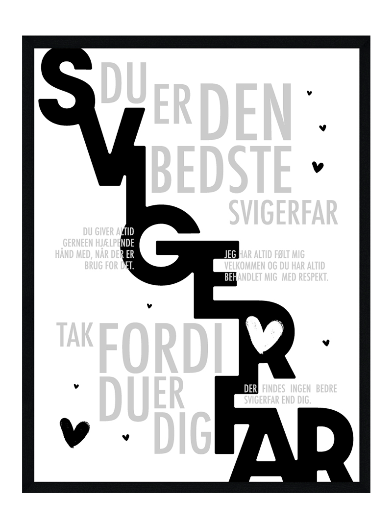 Svigerfar   Plakat   Personlig   Plakat