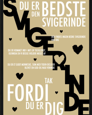 Svigerinde   Plakat   Personlig   Plakat