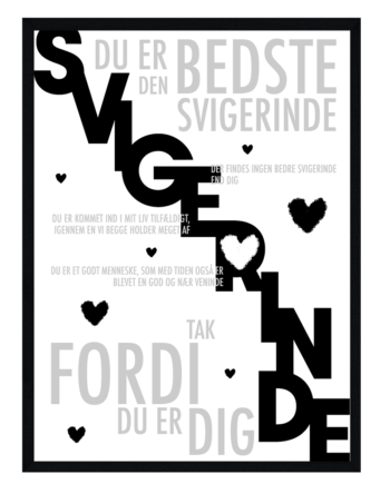 Svigerinde   Plakat   Personlig   Plakat