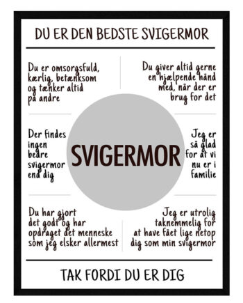 Svigermor   Plakat