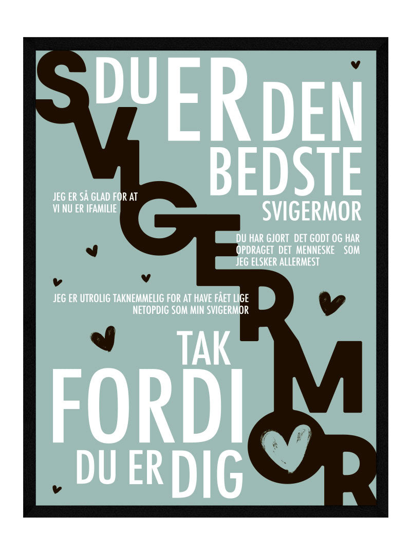Svigermor   Plakat   Personlig   Plakat