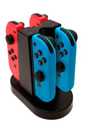 Switch   Quad   Charger   Til   Joy - Con   Konsol   Tilbehør   Geekd   Dk