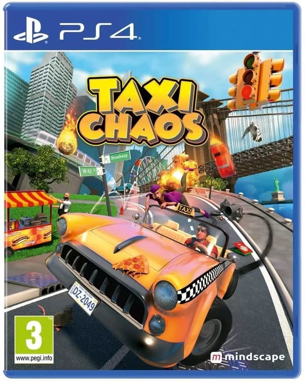 Taxi   Chaos    Import    Playstation       Ps4   Spil   Geekd   Dk