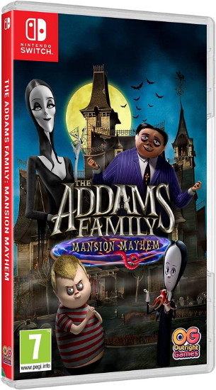 The   Addams   Family :  Mansion   Mayhem   Nintendo   Switch   Nintendo   Switch   Spil   Geekd   Dk