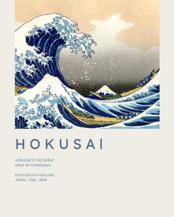 The   Great   Wave   At   Kanagawa   Af   Plakatwerket
