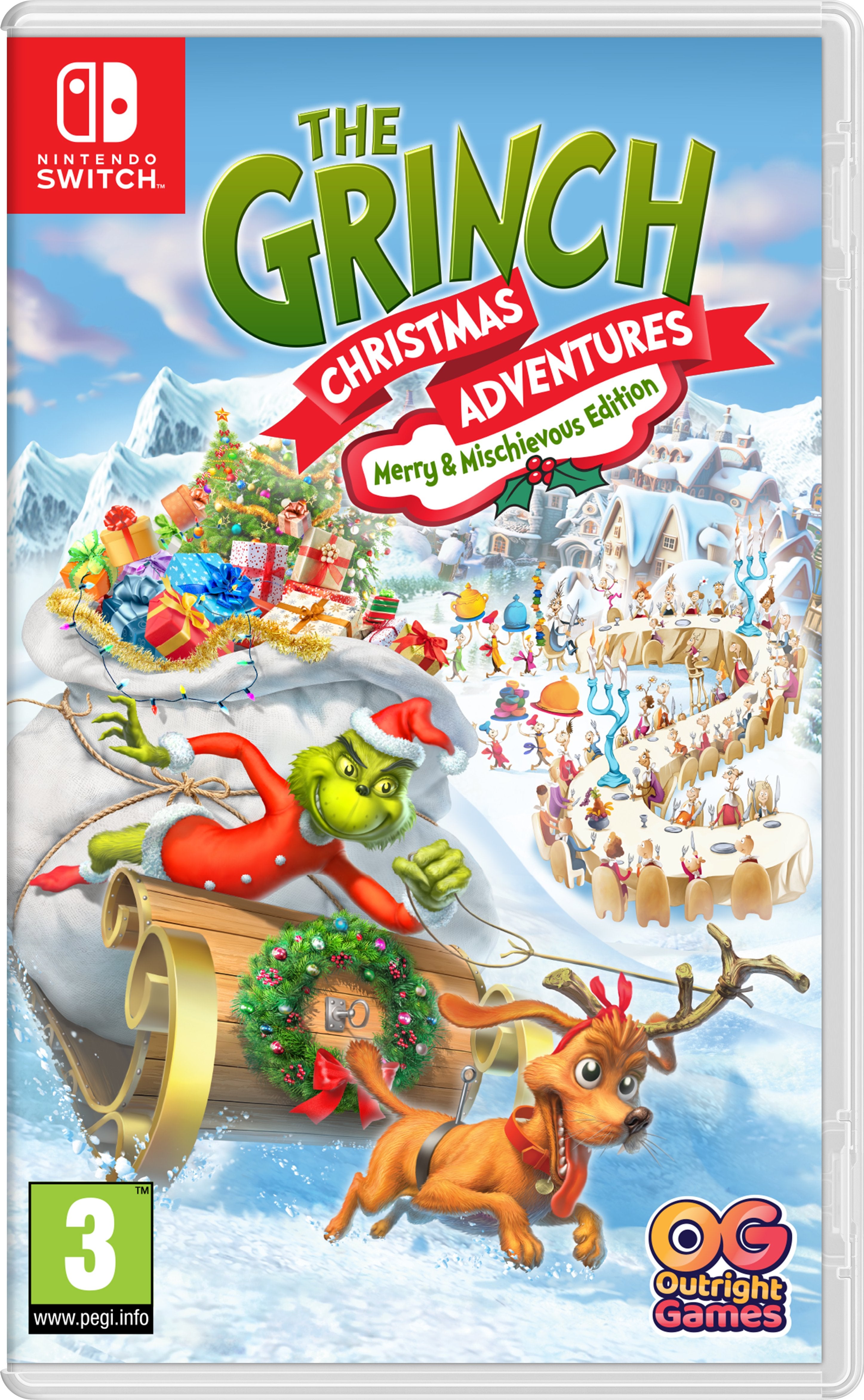 The   Grinch :  Christmas   Adventures     Complete   Edition    Nintendo   Switch    Nintendo   Switch   Spil   Geekd   Dk