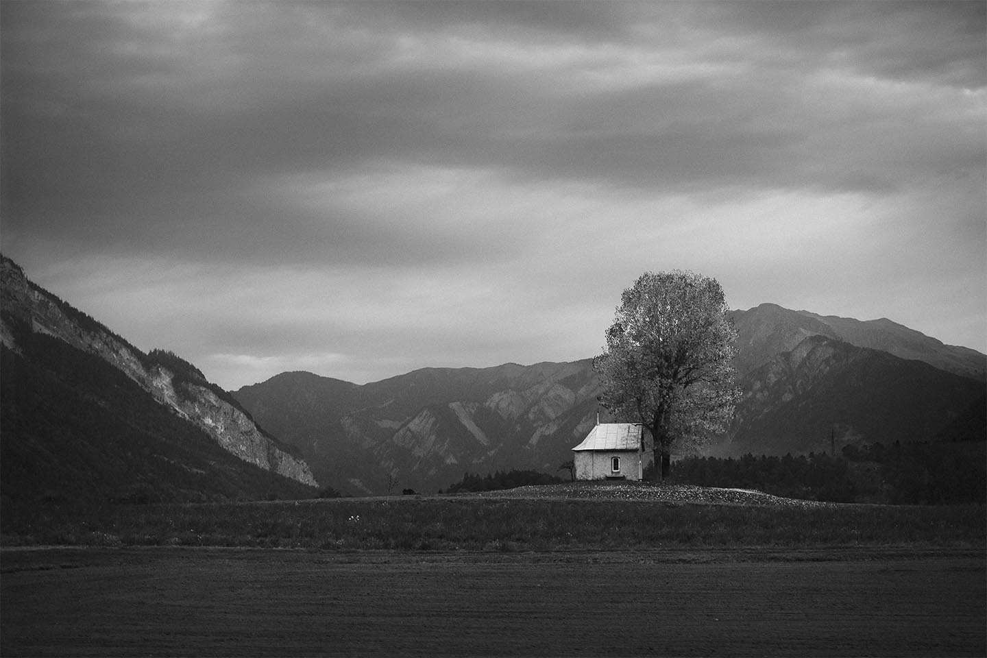 The   Lonely   House   And   Tree   Af   Rasmus   Gundorff   Sæderup