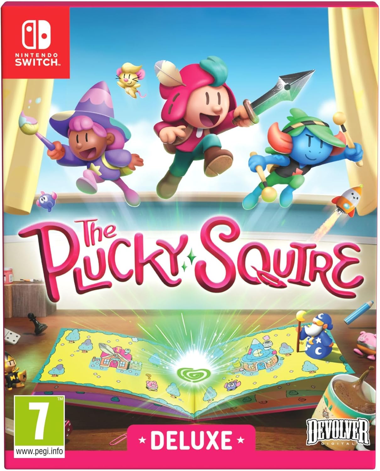 The   Plucky   Squire    Deluxe   Edition    Nintendo   Switch   Spil   Geekd   Dk