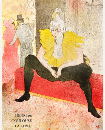 The   Seated   Clowness   Af   Plakatwerket