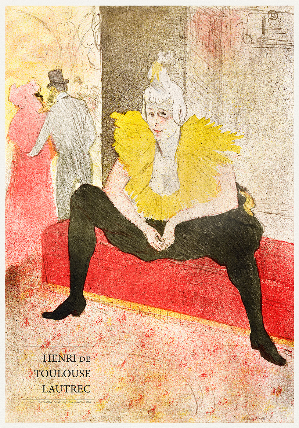 The   Seated   Clowness   Af   Plakatwerket