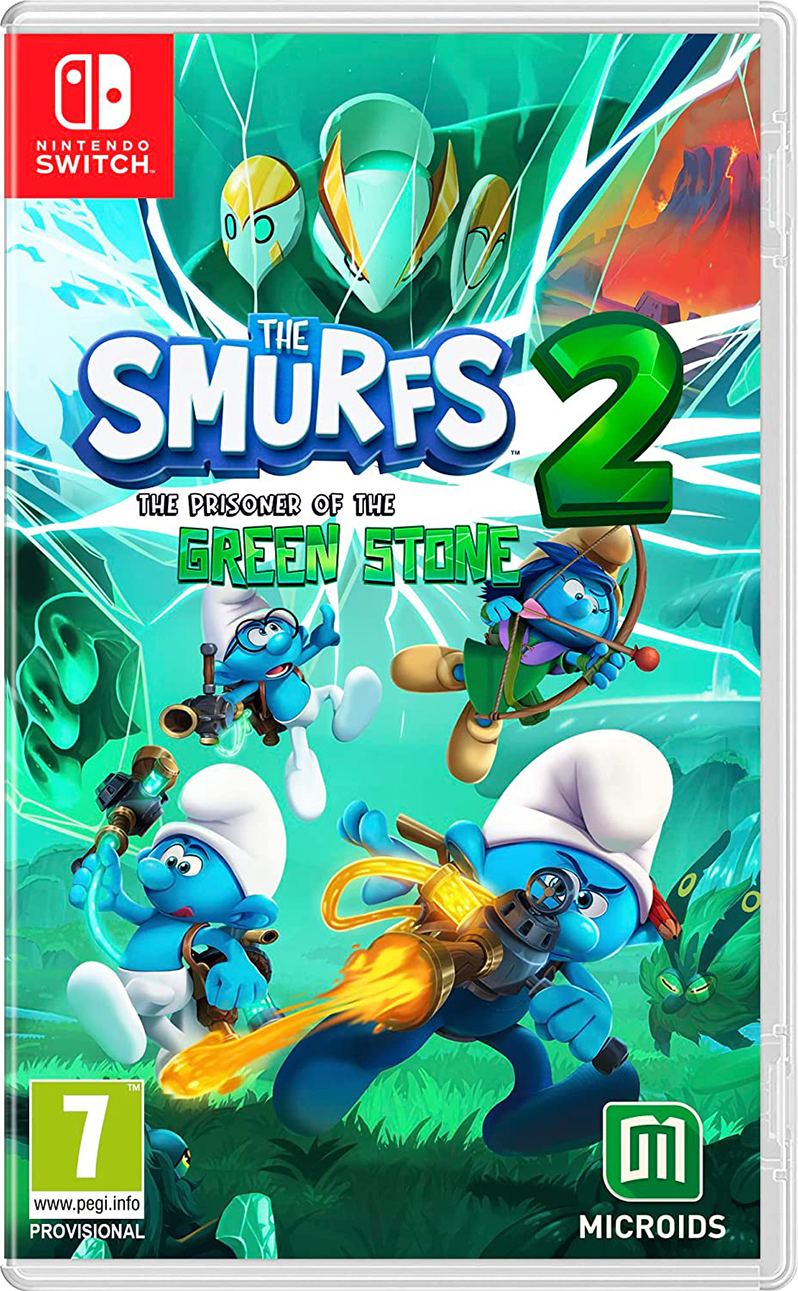 The   Smurfs     :  The   Prisoner   Of   The   Green   Stone   Nintendo   Switch   Spil   Geekd   Dk