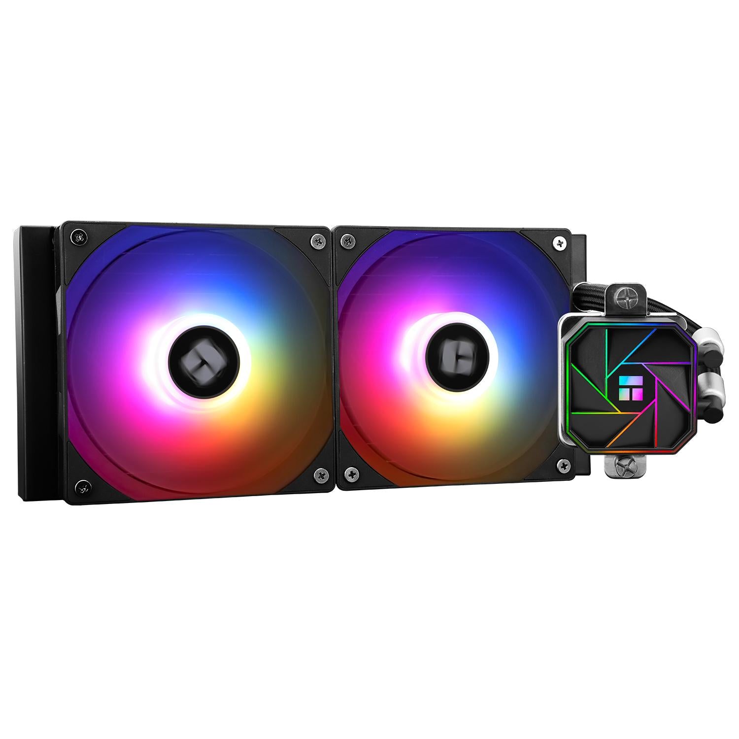 Thermalright   Aqua   Elite   240   V3   Black   Argb   Aio    240mm   Vandkøling   Geekd   Dk