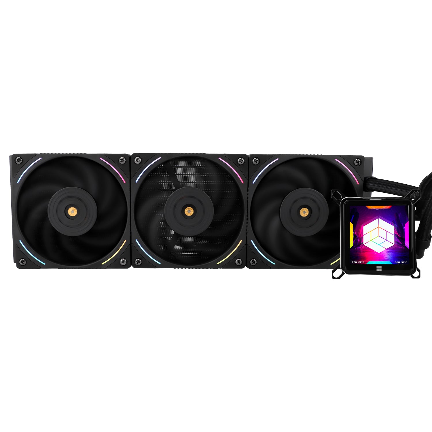 Thermalright   Frozen   Guardian   360   Sort   Vandkøling   Geekd   Dk