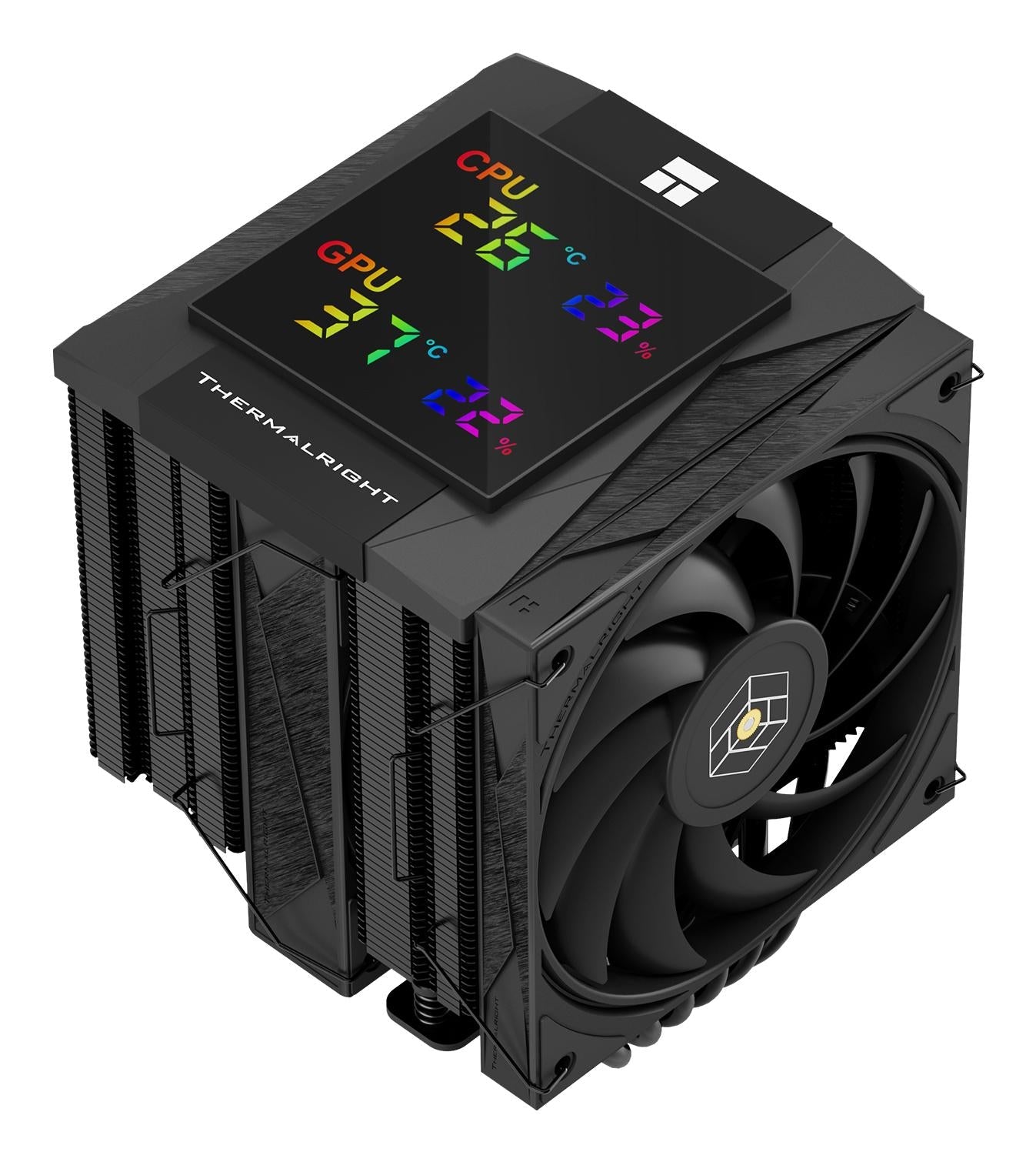 Thermalright   Royal   Knight   120   Digital   Black   Cpu   Køler   Geekd   Dk