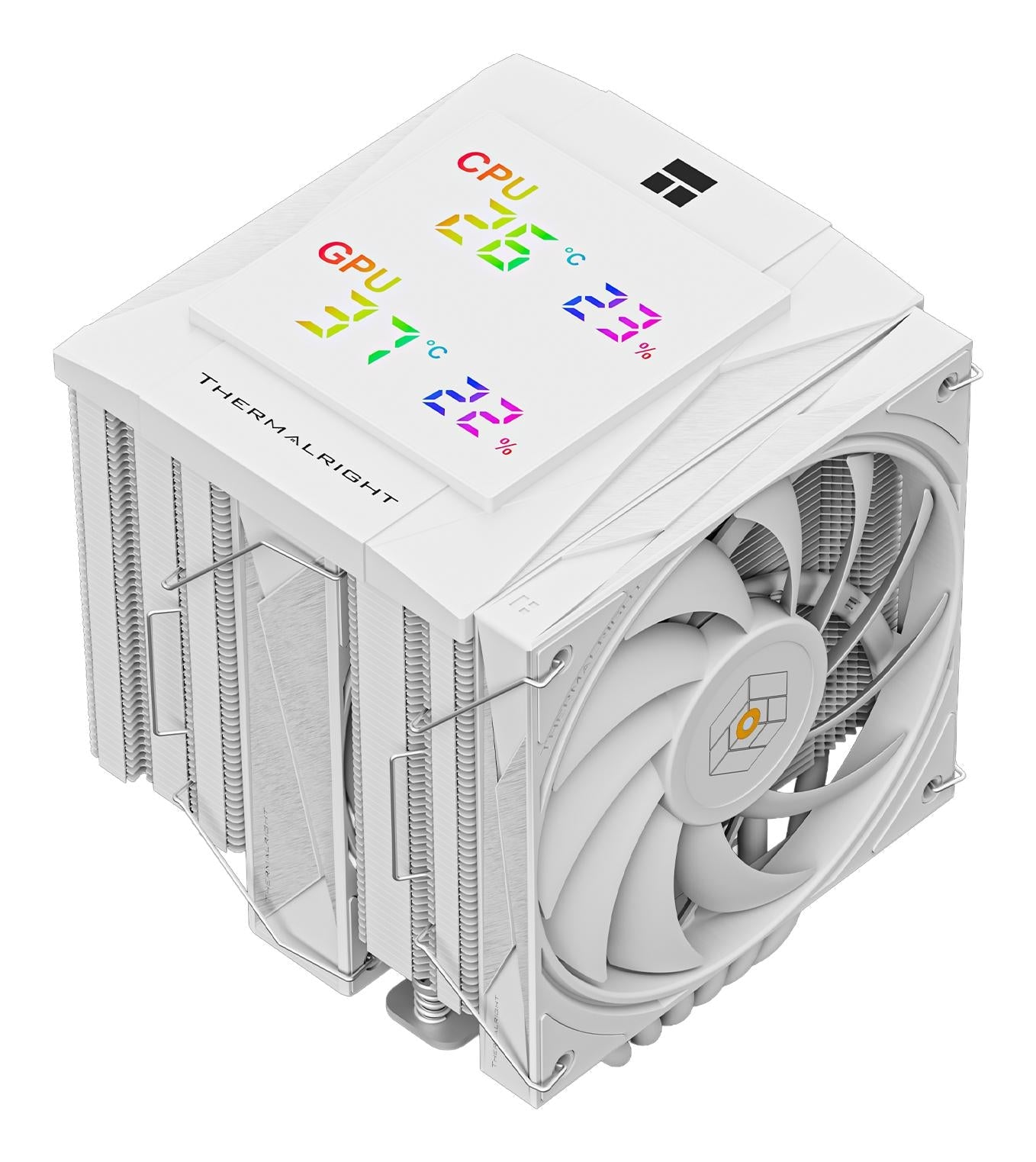 Thermalright   Royal   Knight   120   Digital   White   Cpu   Køler   Geekd   Dk