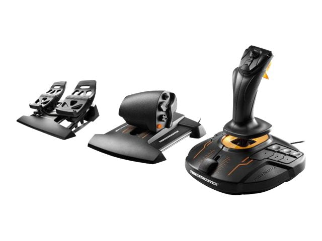 Thrustmaster   T   16000m   Fcs   Flight   Pack   Joystick    Speeder   Og   Pedaler
