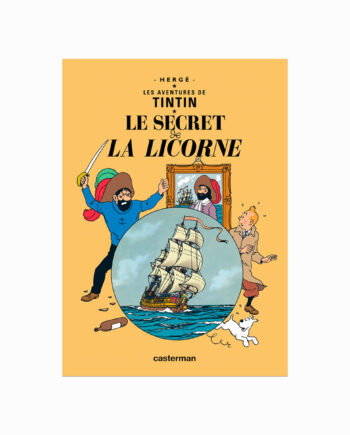 Tintin   Plakat    Le   Secret   De   La   Licorne    1943