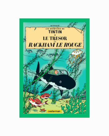 Tintin   Plakat    Le   Trésor   De   Rackham   Le   Rouge    1944