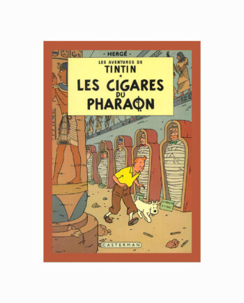 Tintin   Plakat    Les   Cigares   Du   Pharaon    1934
