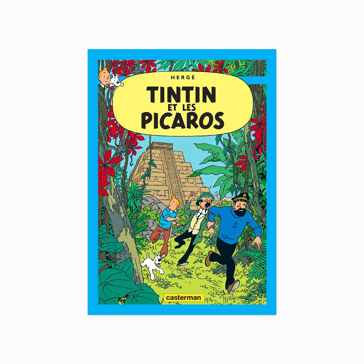 Tintin Plakat Tintin Et Les Picaros 1974