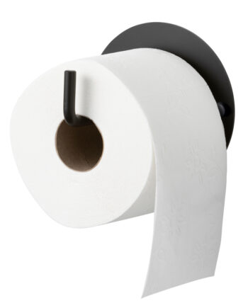 Toiletrulleholder    Sort