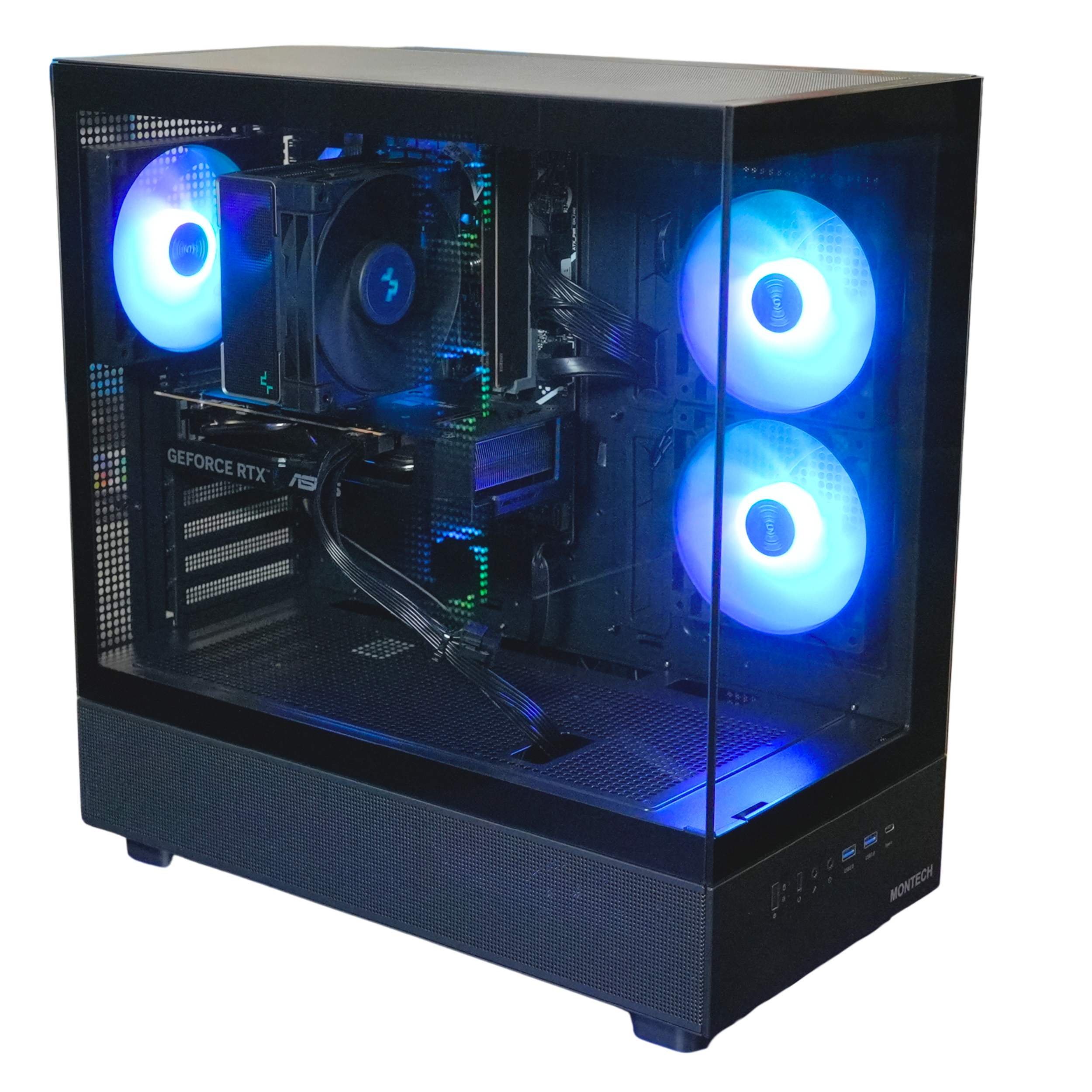 Top   Fragger   Pro   Gaming   Computer   Intel   I5   Rtx   5060   Geekd   Dk