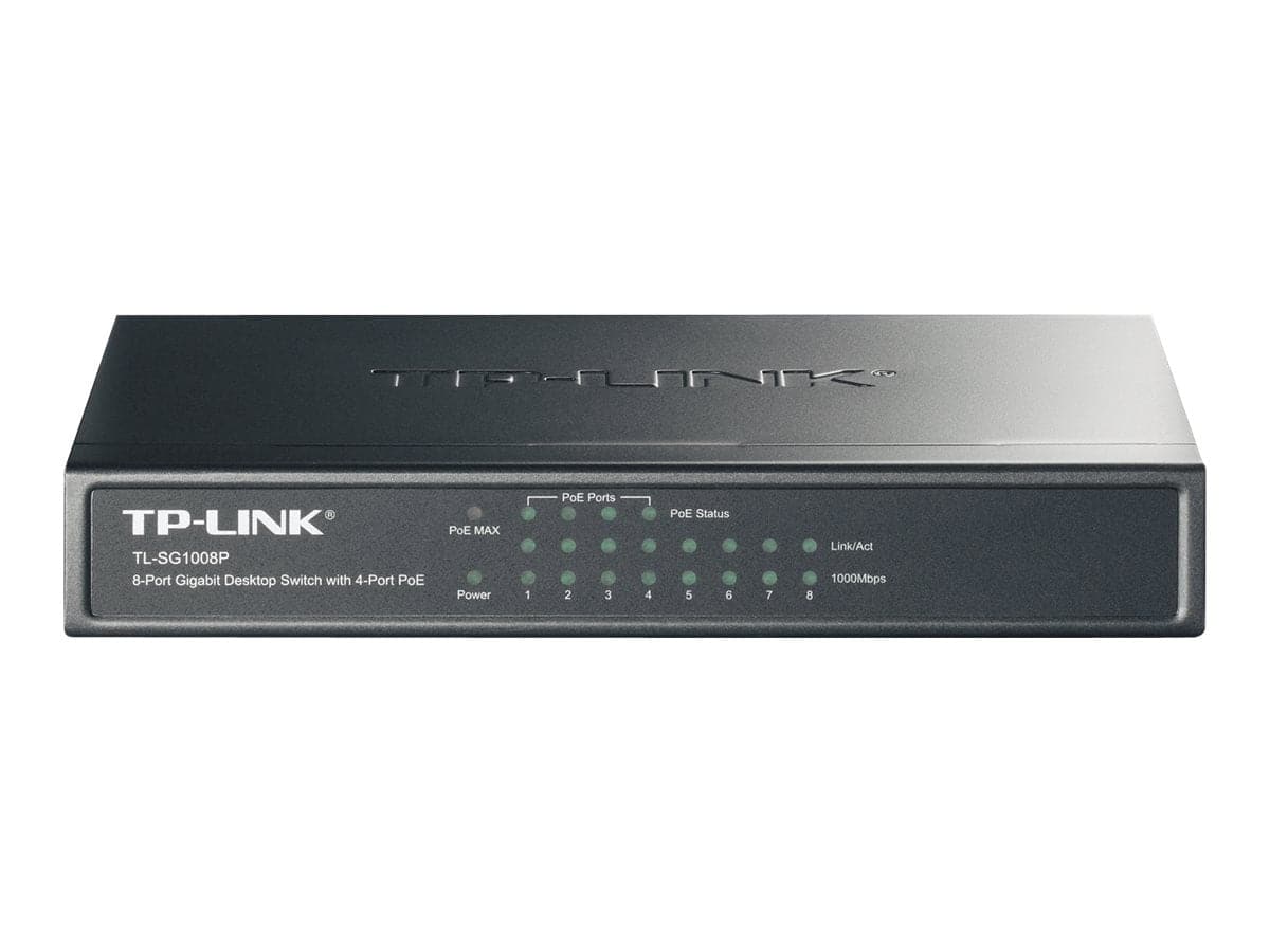 Tp - Link   Tl - Sg1008p   Switch     - Porte   Gigabit    Poe