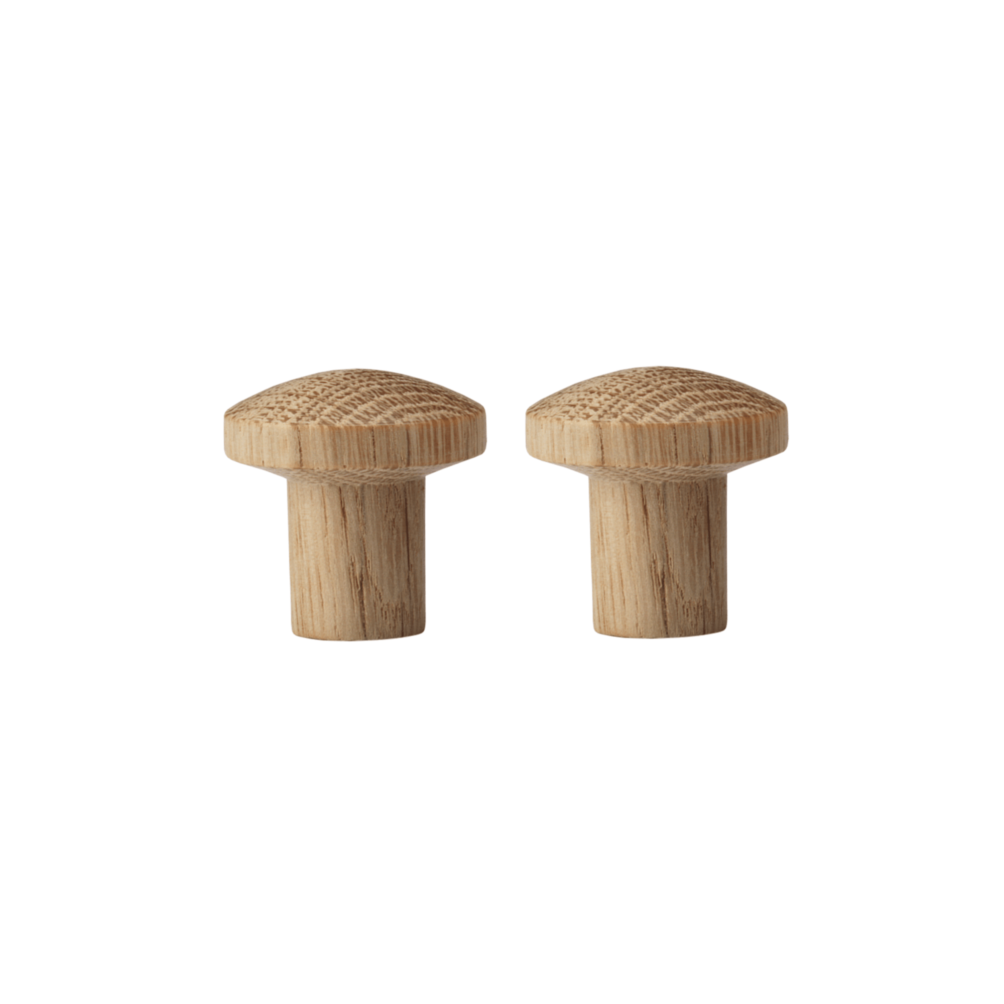 Træknop     Knage     - Pak    ø2       Cm    Egetræ