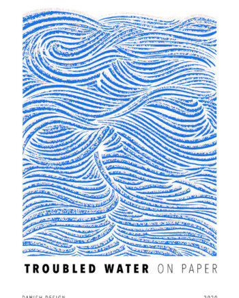 Troubled   Water   Blue   Af   Plakatwerket