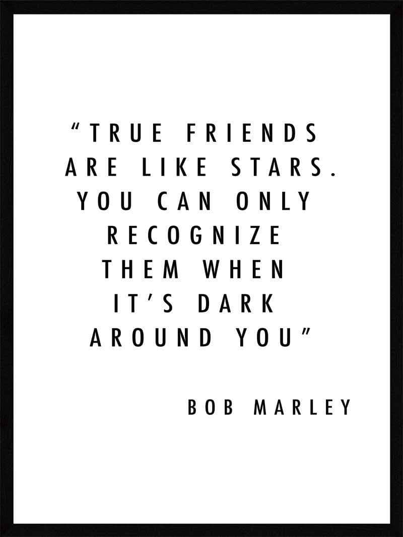 True   Friends   Bob   Marley   Plakat